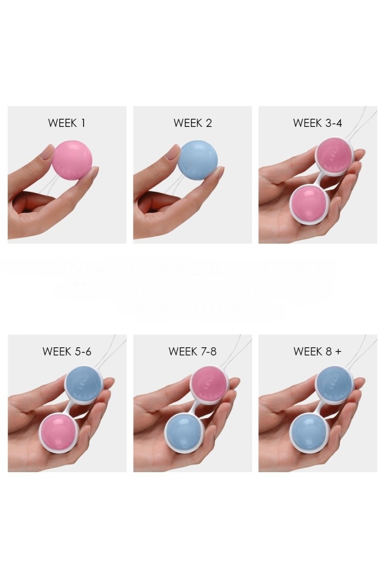 Kulki Gejszy Luna Mini Pleasure Beads Lelo