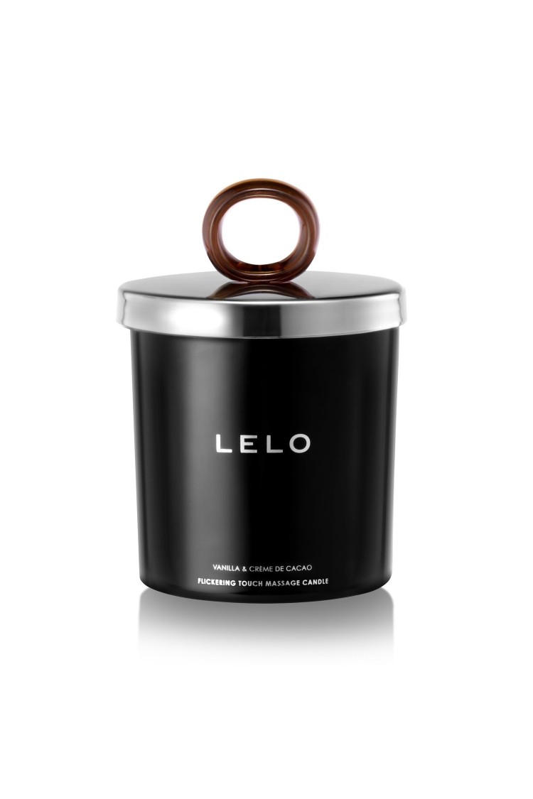 Świeczka Do Masażu O Zapachu Wanilii I Kakao Flickering Touch Massage Candle Vanilla & Creme De Cacao 150G Lelo