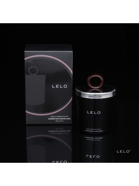 Świeczka Do Masażu O Zapachu Wanilii I Kakao Flickering Touch Massage Candle Vanilla & Creme De Cacao 150G Lelo