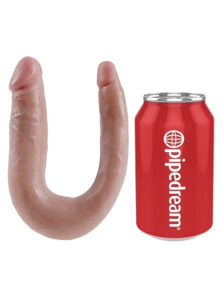 Podwójne Dilda Cieliste 34Cm U-Shaped Small Double Trouble King Cock