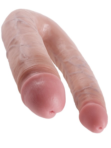 Podwójne Dilda Cieliste 44Cm U-Shaped Large Double Trouble King Cock