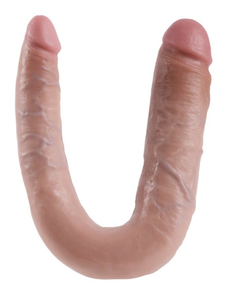 Podwójne Dilda Cieliste 44Cm U-Shaped Large Double Trouble King Cock
