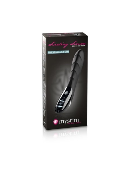 Wibrator Z Funkcją Elektrostymulacji Sizzling Simon Mystim