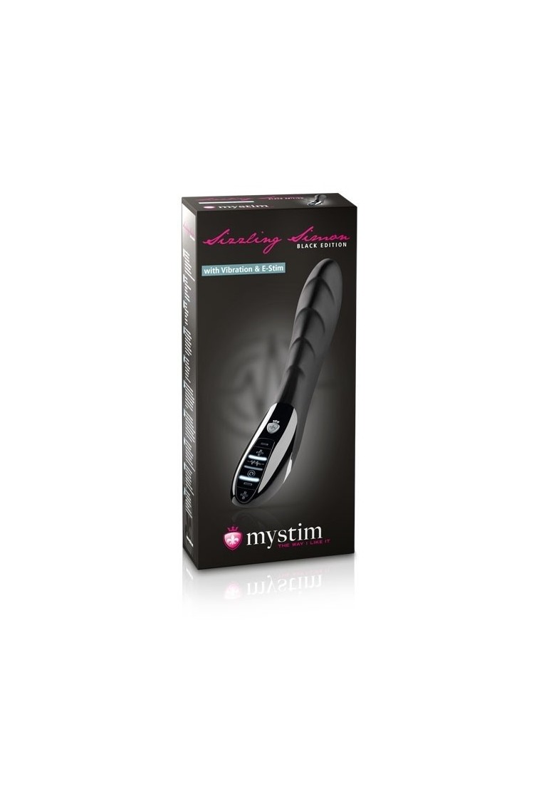 Wibrator Z Funkcją Elektrostymulacji Sizzling Simon Mystim