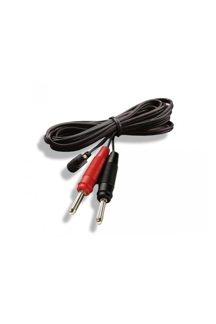 Przejściówka Z Okrągłej Wtyczki Na Wtyczkę 4Mm Adaptor Roundplug To 4 Mm Banana Plug Mystim