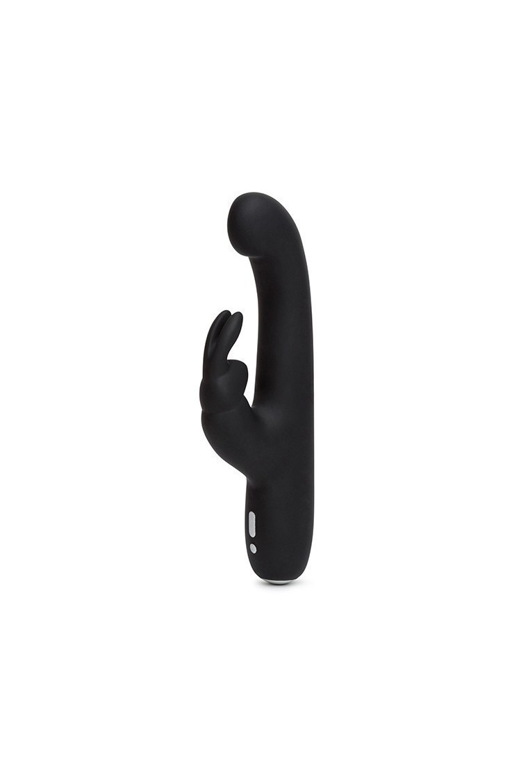 Wibrator Króliczek Slimline G-Spot Rabbit Vibrator Black Happy Rabbit