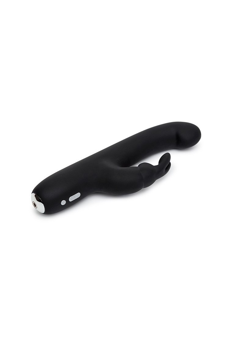 Wibrator Króliczek Slimline G-Spot Rabbit Vibrator Black Happy Rabbit