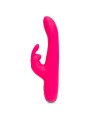 Wibrator Króliczek Slimline Curve Rabbit Vibrator Pink Happy Rabbit