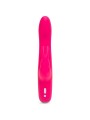 Wibrator Króliczek Slimline Curve Rabbit Vibrator Pink Happy Rabbit
