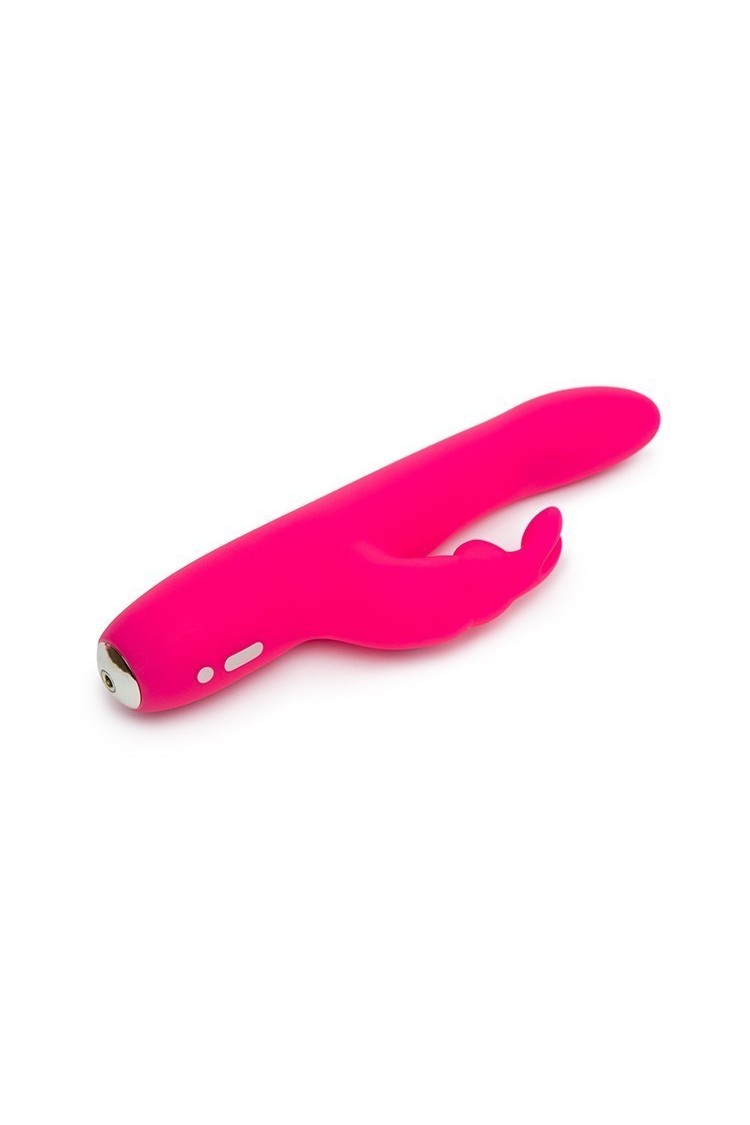 Wibrator Króliczek Slimline Curve Rabbit Vibrator Pink Happy Rabbit