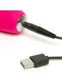 Wibrator Króliczek Slimline Curve Rabbit Vibrator Pink Happy Rabbit