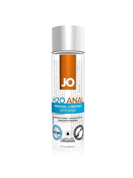 Analny Lubrykant Wodny Anal H2O Lubricant 240 Ml System JO