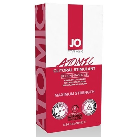 Lubrykant Rozgrzewający Do Łechtaczki For Her Clitoral Stimulant Warming Atomic 10 Ml System JO