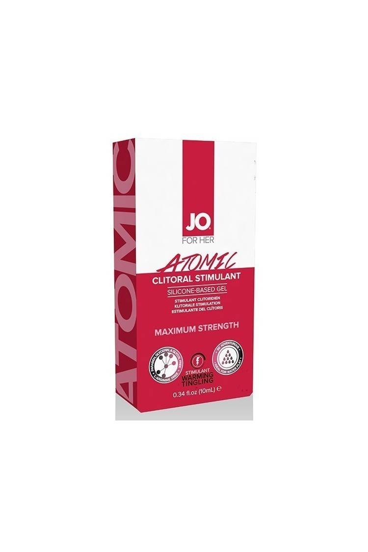 Lubrykant Rozgrzewający Do Łechtaczki For Her Clitoral Stimulant Warming Atomic 10 Ml System JO