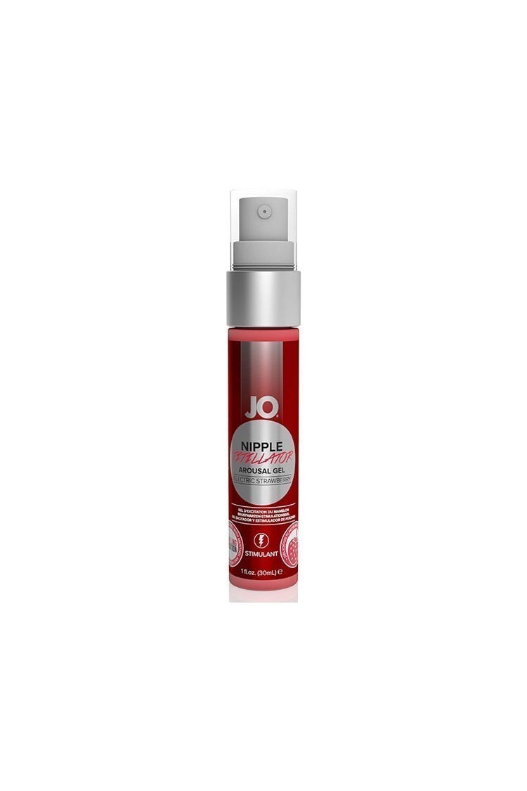 Lubrykant Stymulujący Do Sutków Truskawkowy Nipple Titillator Strawberry 30 Ml System JO