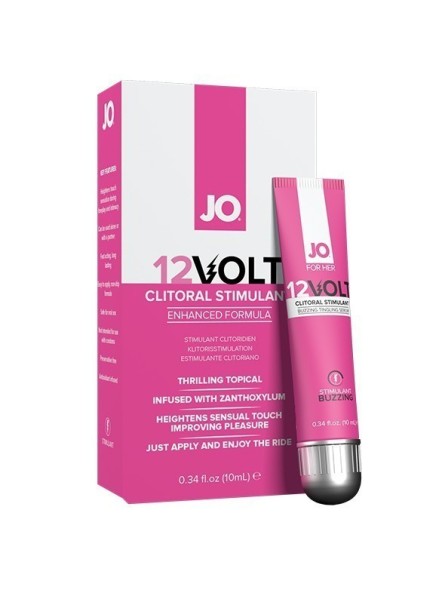 Serum Stymulujące Dla Kobiet For Her Clitoral Serum Buzzing 12Volt 10 Ml System JO