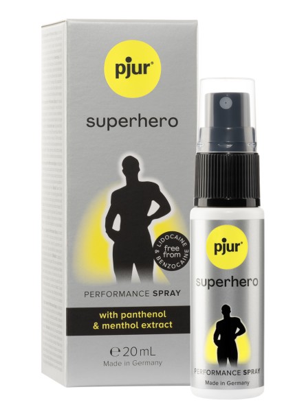 Spray Opóźniający Wytrysk Pjur Superhero Strong Spray 20 Ml Pjur