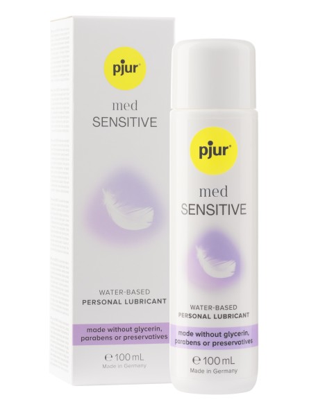Delikatny Lubrykant Wodny Pjur Med Sensitive Glide 100 Ml Pjur