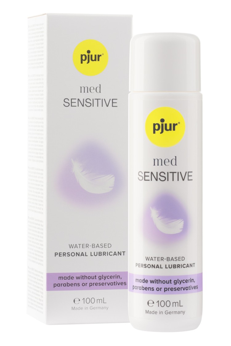 Delikatny Lubrykant Wodny Pjur Med Sensitive Glide 100 Ml Pjur