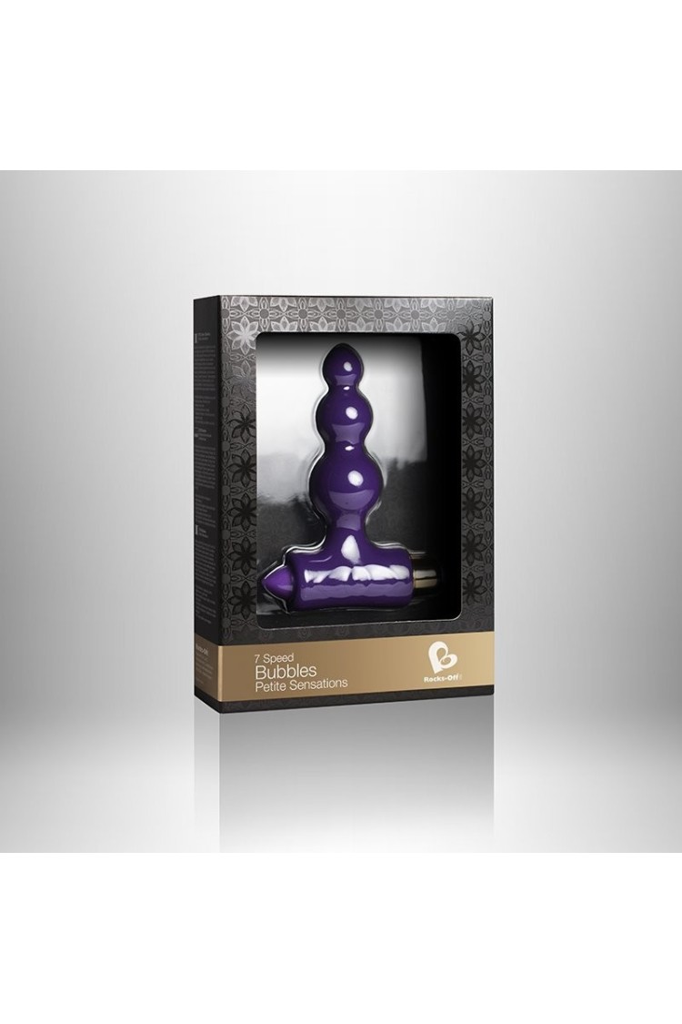 Korek Analny Petite Sensations Bubbles Purple Rocks-Off