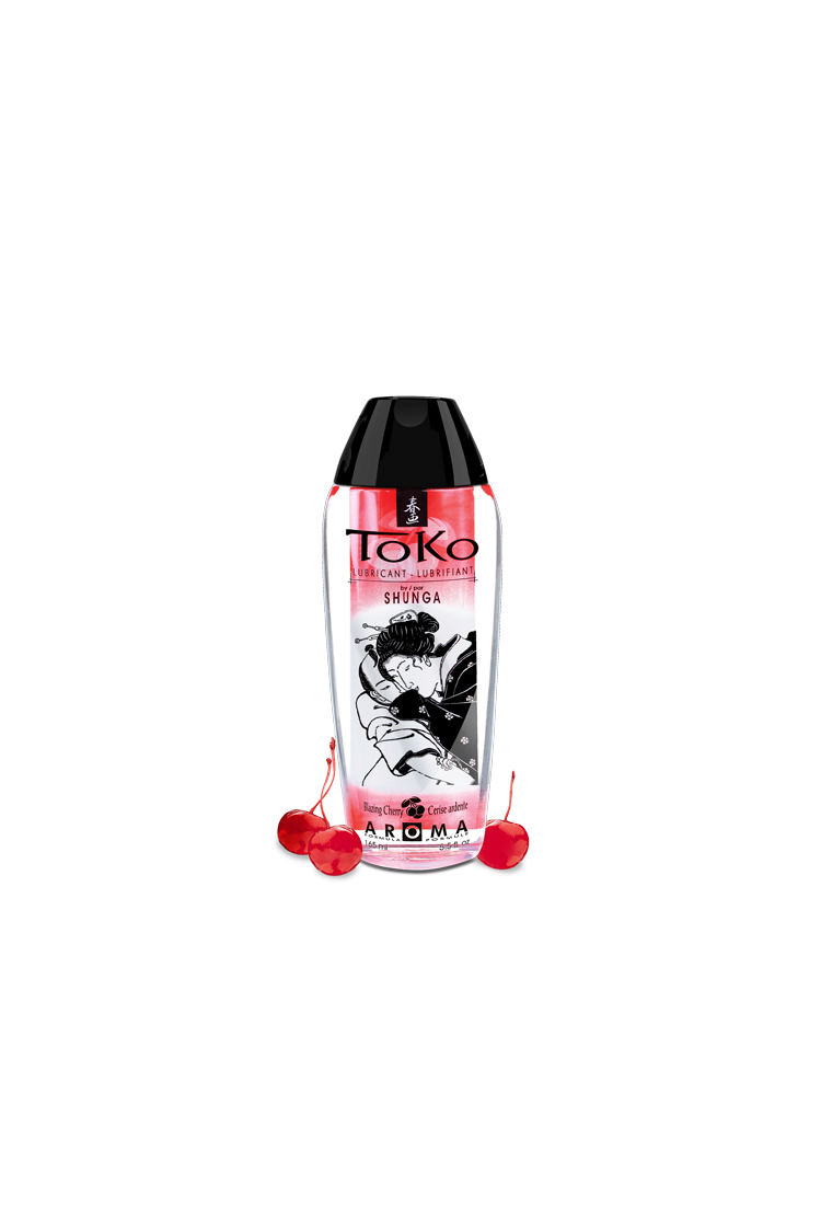 Jadalny Lubrykant O Smaku Wiśniowym Toko Aroma Personal Lubricant Blazing Cherry 165Ml Shunga