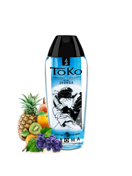 Jadalny Lubrykant O Smaku Owoców Egzotycznych Toko Aroma Personal Lubricant Exotix Fruits 165Ml Shunga