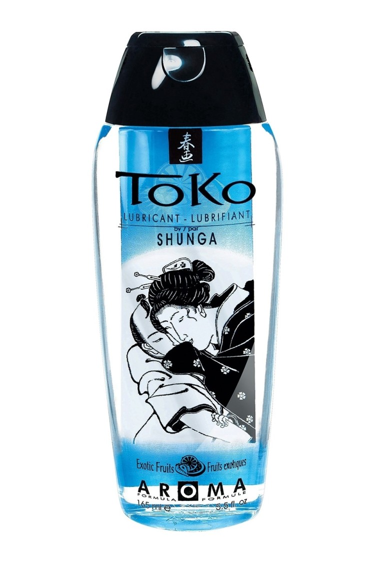 Jadalny Lubrykant O Smaku Owoców Egzotycznych Toko Aroma Personal Lubricant Exotix Fruits 165Ml Shunga
