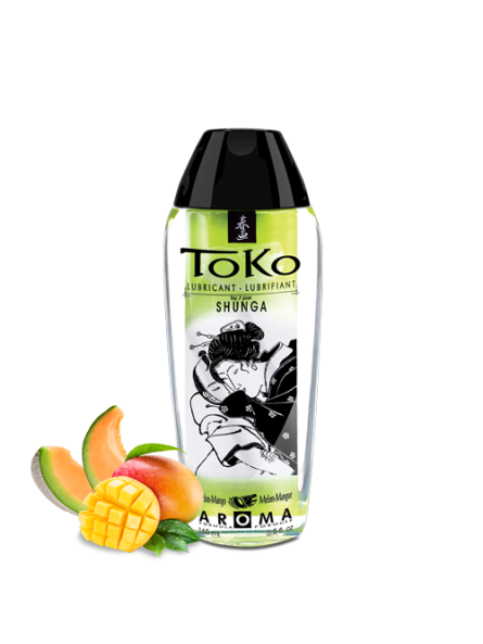 Jadalny Lubrykant O Smaku Melona I Mango Toko Aroma Personal Lubricant Melon-Mango 165Ml Shunga