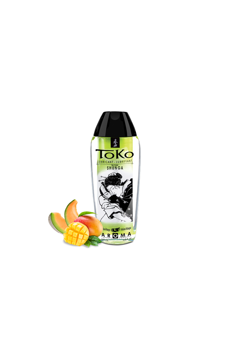 Jadalny Lubrykant O Smaku Melona I Mango Toko Aroma Personal Lubricant Melon-Mango 165Ml Shunga