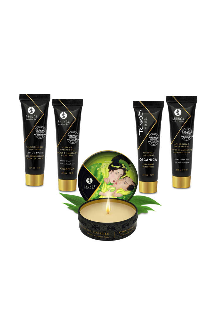 Zestaw Kosmetyków Organicznych Geisha'S Secrets Organica Exotic Green Tea Shunga