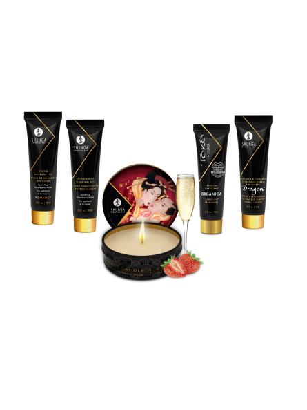 Zestaw Kosmetyków Geisha'S Secrets Sparkling Strawberry Wine Shunga