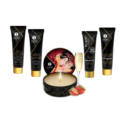 Zestaw Kosmetyków Geisha'S Secrets Sparkling Strawberry Wine Shunga