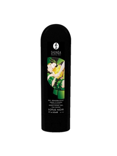 Organiczny Żel Stymulujący Dla Par Lotus Noir Sensitizing Gel For Lovers 60Ml Shunga