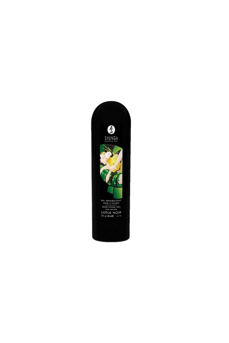 Organiczny Żel Stymulujący Dla Par Lotus Noir Sensitizing Gel For Lovers 60Ml Shunga