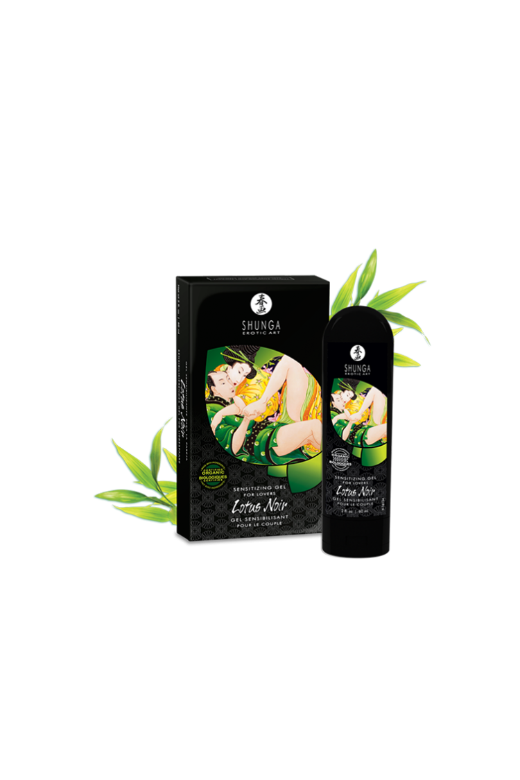 Organiczny Żel Stymulujący Dla Par Lotus Noir Sensitizing Gel For Lovers 60Ml Shunga