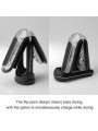 Masturbator Flip Zero Electronic Vibration Black Tenga