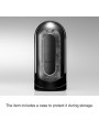 Masturbator Flip Zero Electronic Vibration Black Tenga