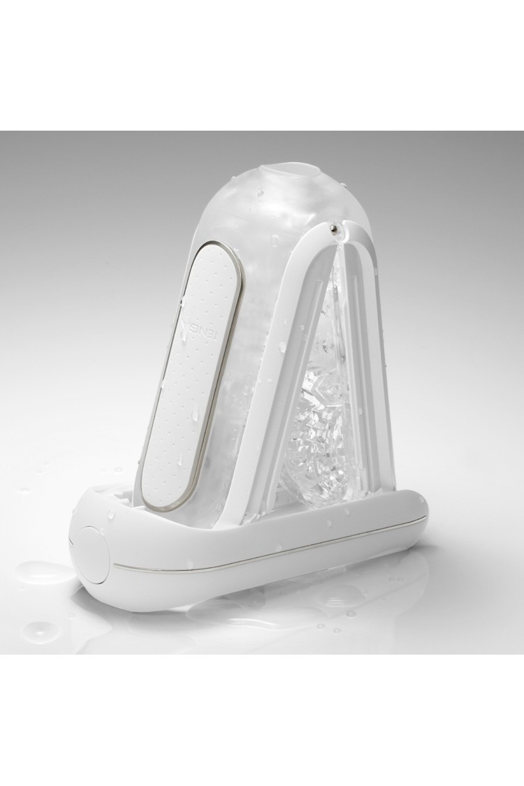 Masturbator Flip Zero Electronic Vibration White Tenga