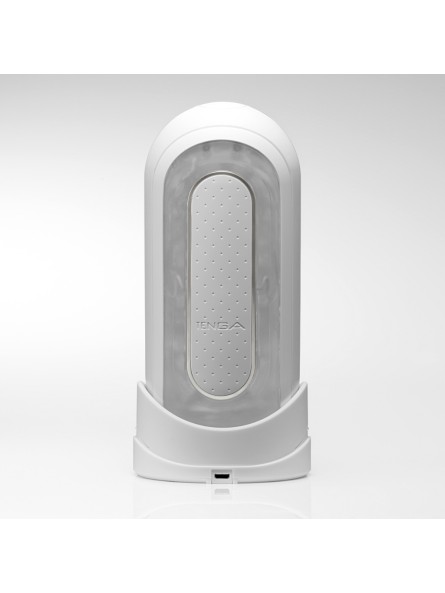 Masturbator Flip Zero Electronic Vibration White Tenga