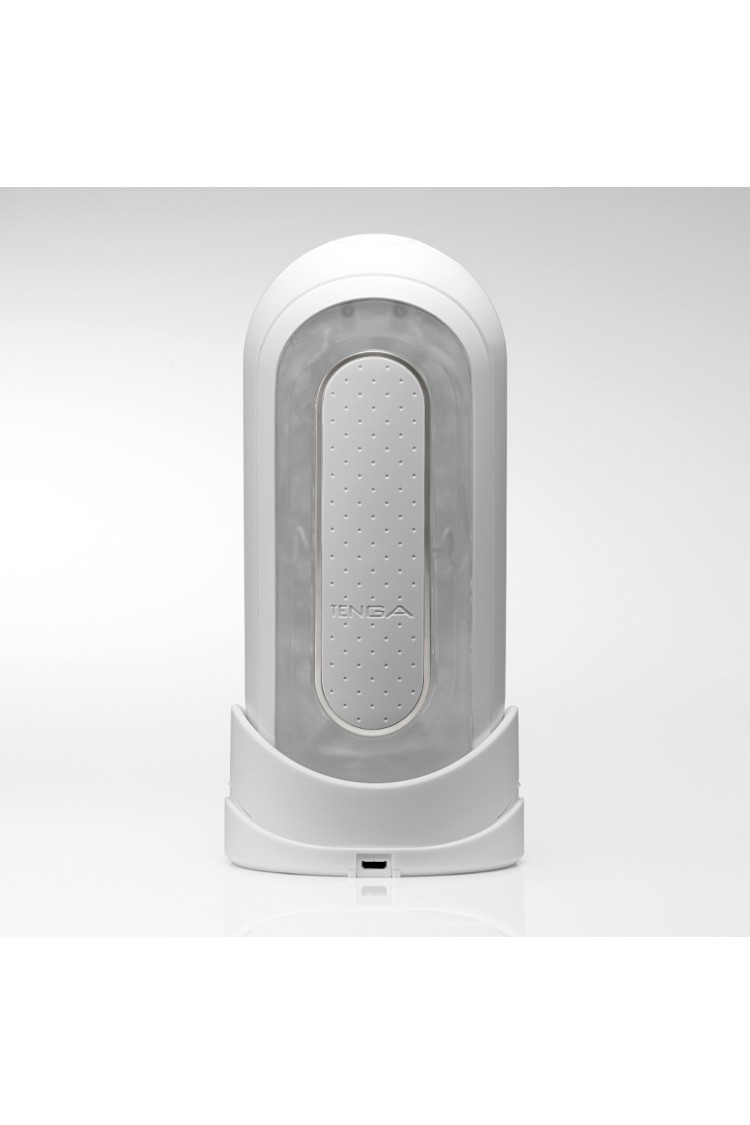 Masturbator Flip Zero Electronic Vibration White Tenga