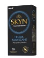 Dodatkowo Nawilżane Prezerwatywy Nielateksowe Skyn Ekstra Nawilżane 10 Szt. Unimil