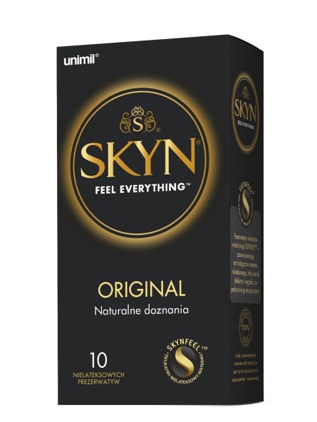 Skyn Original Prezerwatywy Nielateksowe 10 Szt. Unimil
