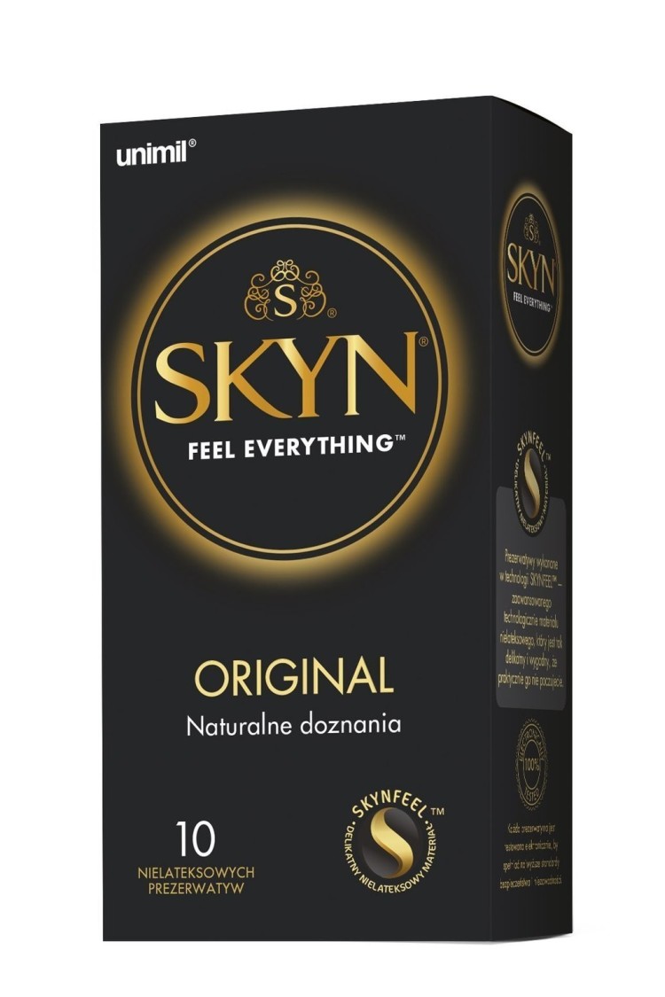 Skyn Original Prezerwatywy Nielateksowe 10 Szt. Unimil