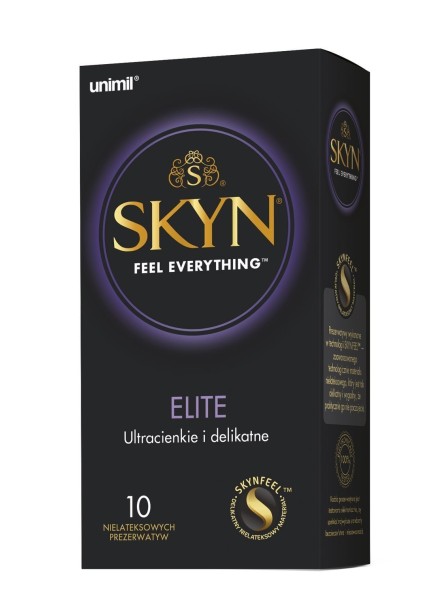 Skyn Elite Prezerwatywy Nielateksowe 10 Szt. Unimil