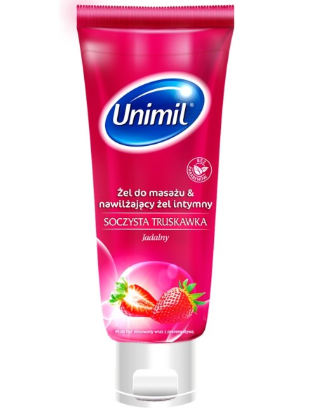 Luscious Żel Intymny Truskawkowy 200Ml Unimil