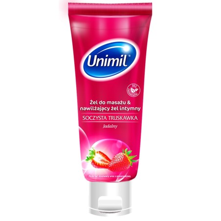Luscious Żel Intymny Truskawkowy 200Ml Unimil