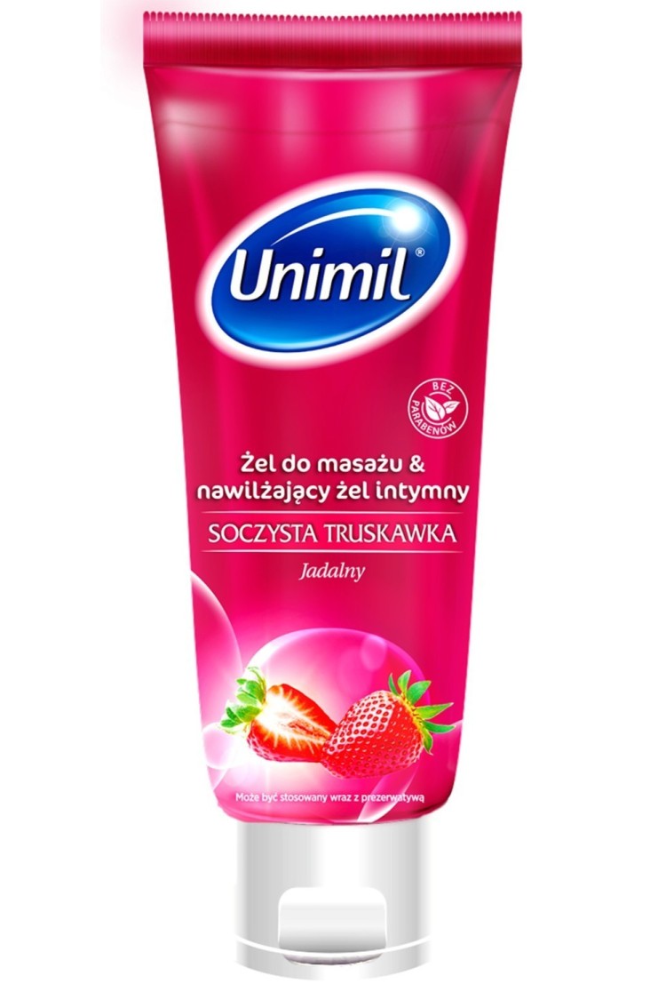 Luscious Żel Intymny Truskawkowy 200Ml Unimil