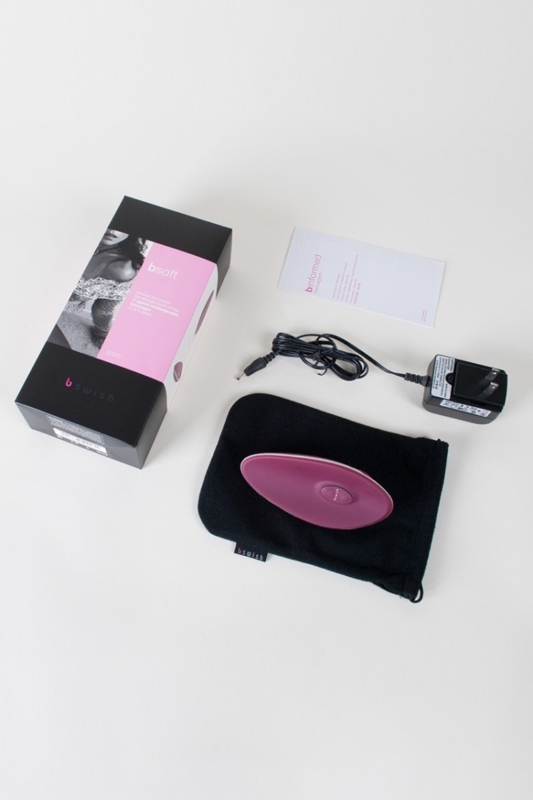 Stymulator łechtaczki Bsoft Premium Burgundy B Swish