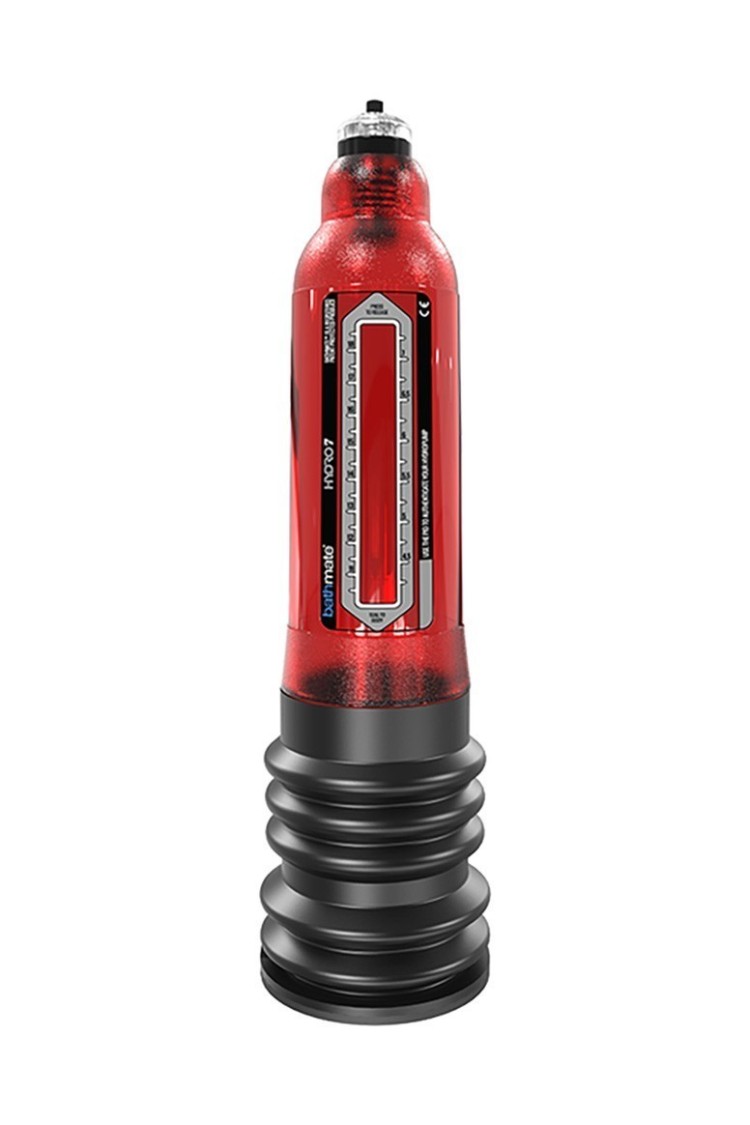 Pompka Wodna Do Powiększania Penisa Hydro7 Brilliant Red Bathmate