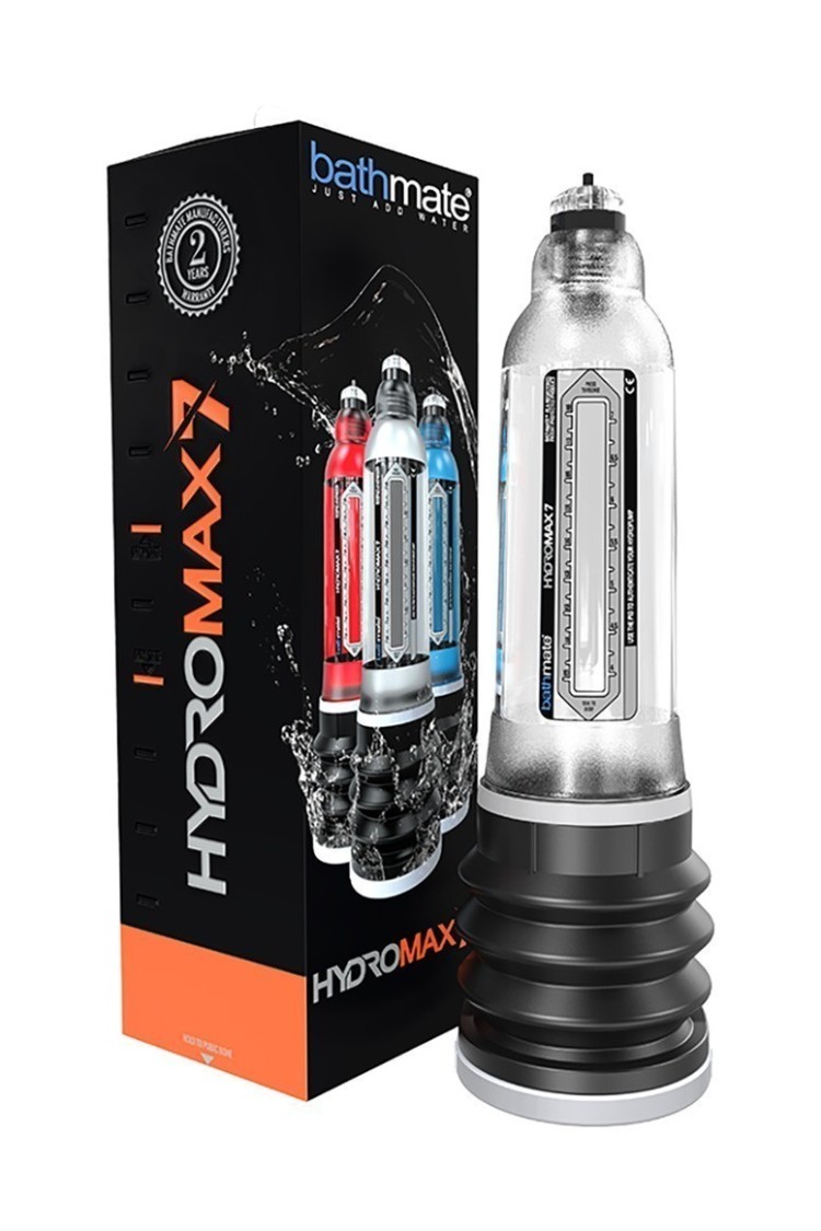 Pompka Wodna Do Powiększania Penisa Hydromax7 Crystal Clear Bathmate